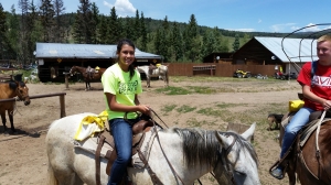 Haven on her horse 